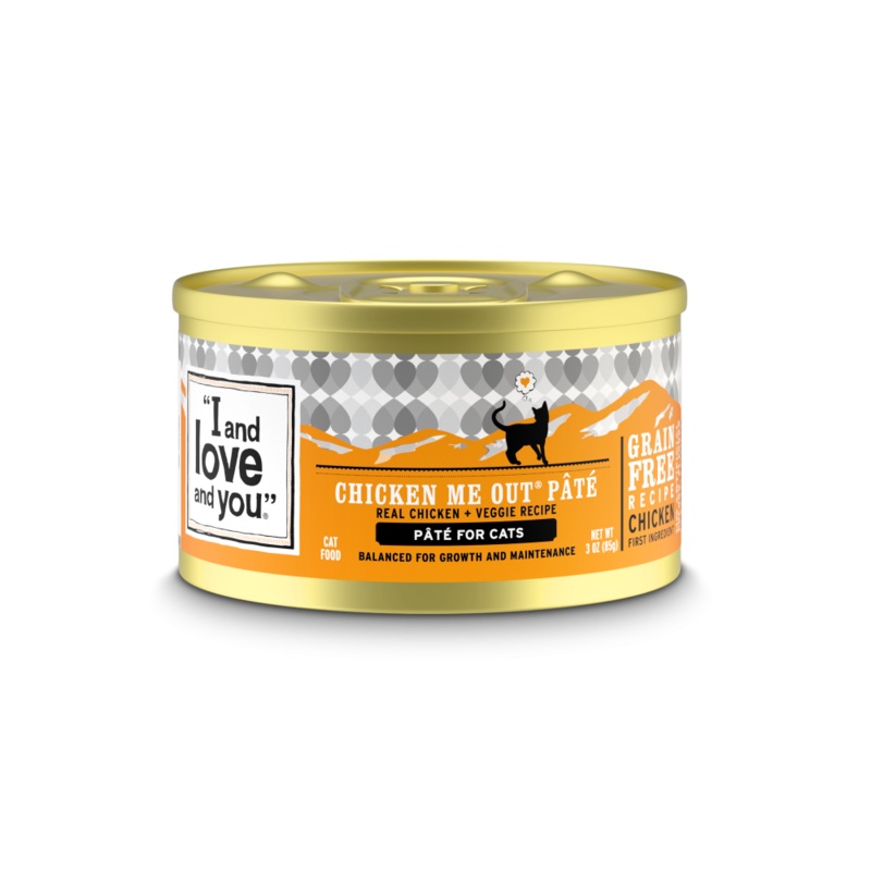 I and Love and You Grain Free Chicken Me Out Recipe Canned Cat Food