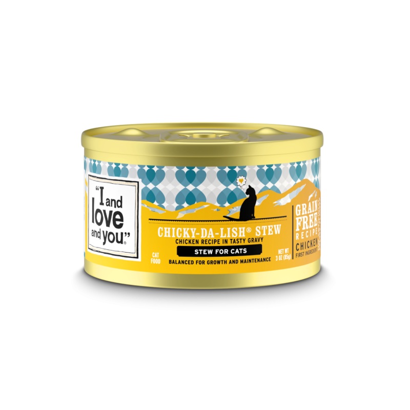 I And Love And You Grain Free Chicky Da Lish Stew Canned Cat Food