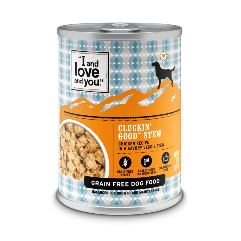 I and Love and You Grain Free Clucking Good Stew Canned Dog Food
