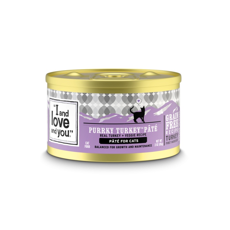 I and Love and You Grain Free Purrky Turkey Recipe Canned Cat Food