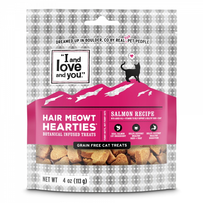 I and Love and You Hair Meow’t Hearties Grain Free Cat Treats