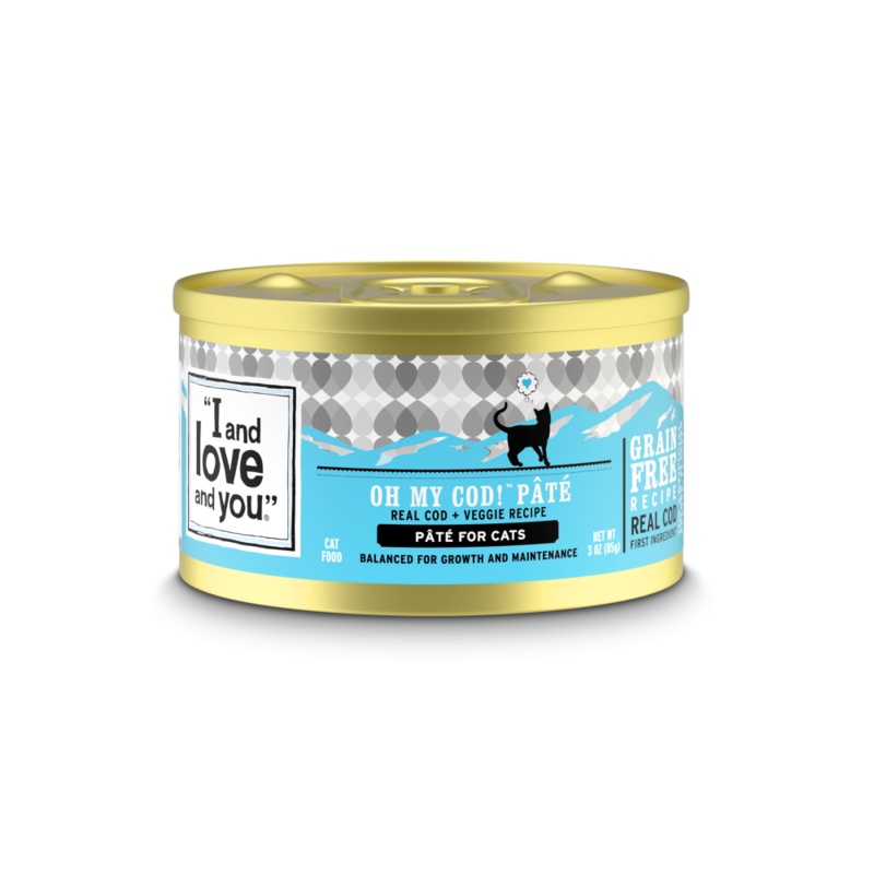 I and Love and You Oh My Cod Grain Free Recipe Canned Cat Food