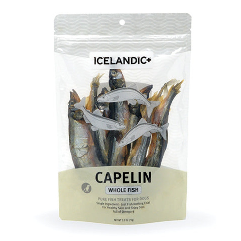 Icelandic+ Capelin Whole Fish Dog Treats