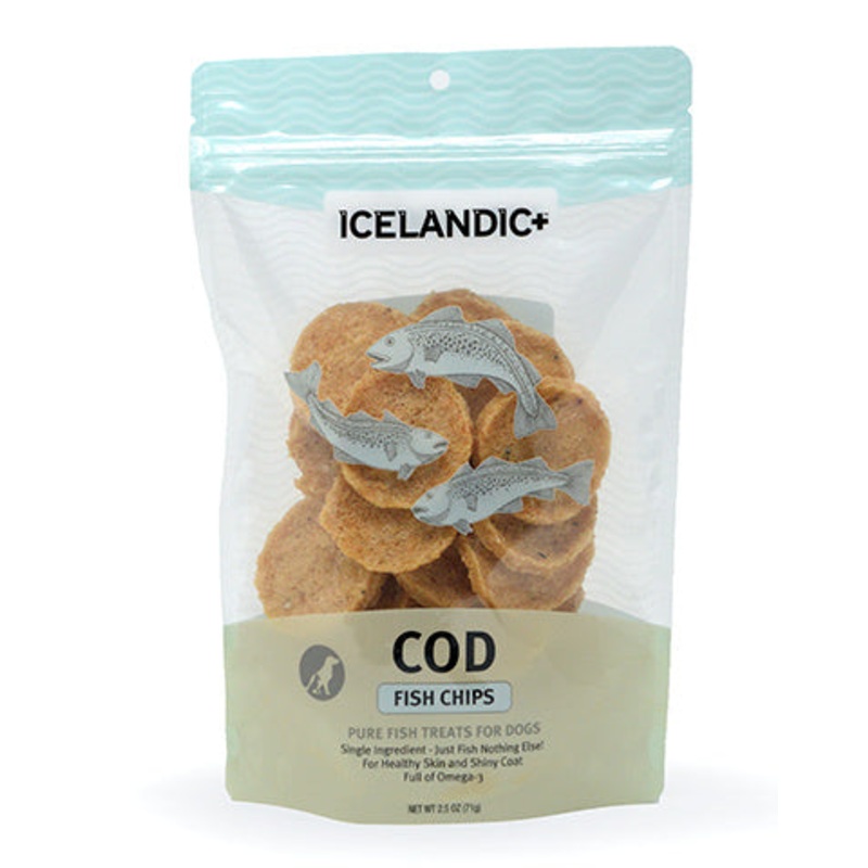 Icelandic+ Cod Fish Chips Dog Treats