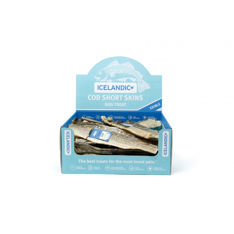 Icelandic+ Cod Short Skin Sticks Fish Dog Treats