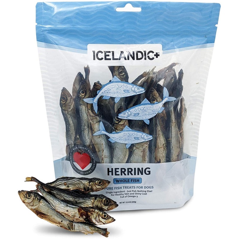 Icelandic+ Herring Whole Fish Dog treats