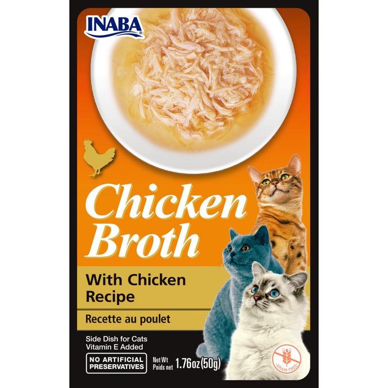 Inaba Cat Chicken Broth Chicken Recipe Cat Food Topper