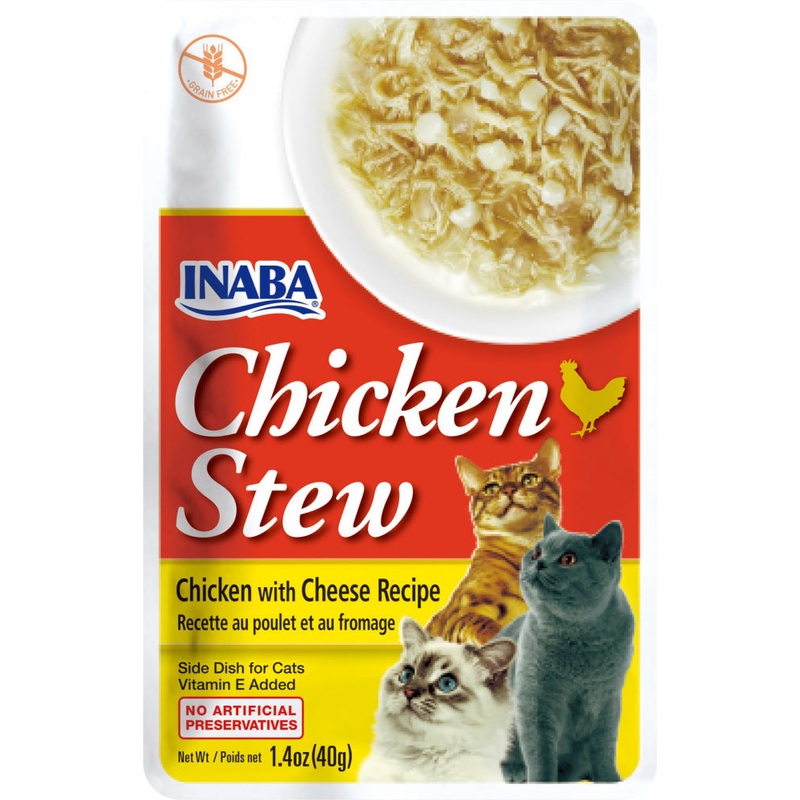 Inaba Cat Chicken Stew Chicken With Cheese Recipe Cat Food Topper