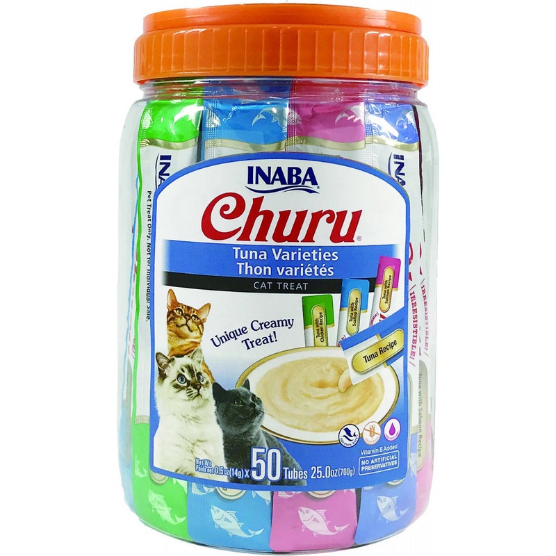 Inaba Churu Tuna Puree Cat Treat Variety Pack