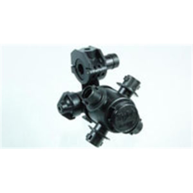 QUICKJET QJ360 NOZZLE BODY – FOUR OUTLET -SINGLE BARB – 3/4 HOSE
