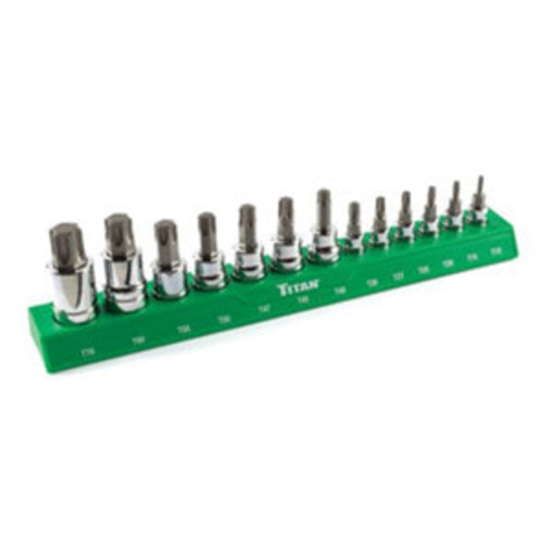 13 PC TORX BIT SOCKET SET