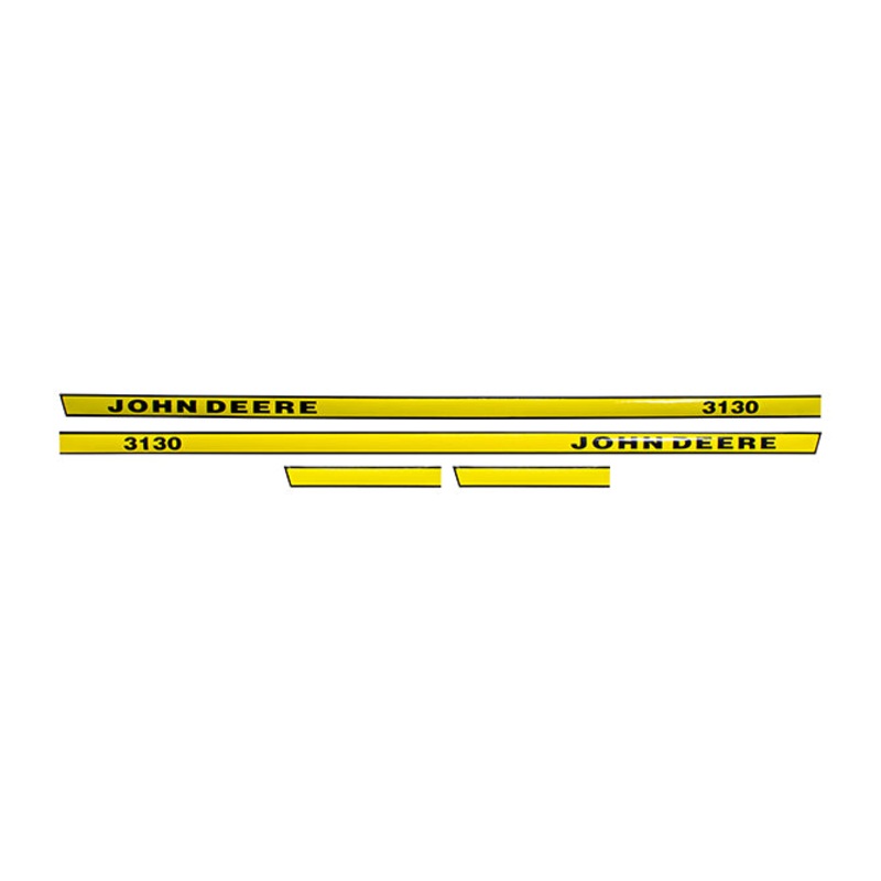 Decal Set for John Deere 3130 Early Mylar – Hood Only