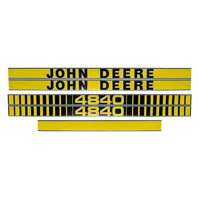 Decal Set for John Deere 4840 Early Mylar