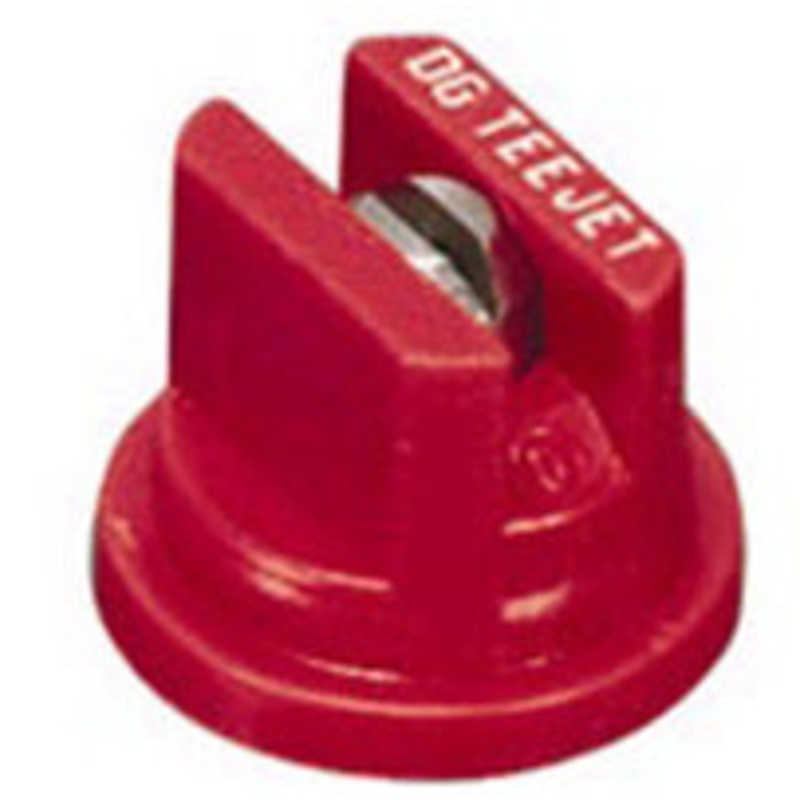 DRIFTGUARD TIP – POLY / STAINLESS   110 DEGREE / 4 ORFICE   RED
