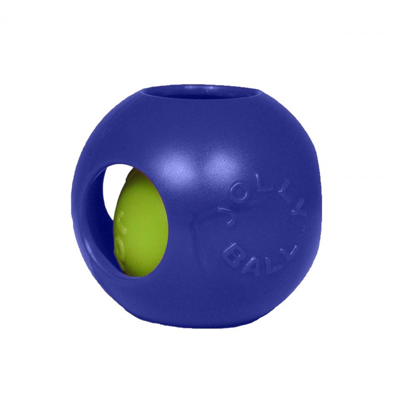 Jolly Pets Teaser Ball Blue Dog Toy