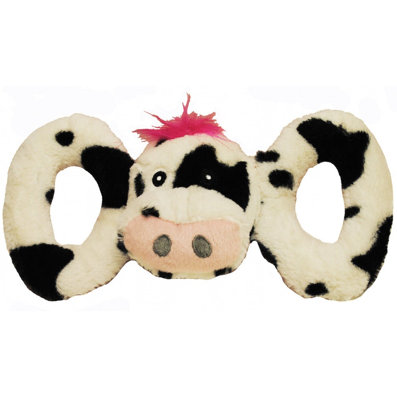 Jolly Pets Tug A Mal Cow Dog Toy