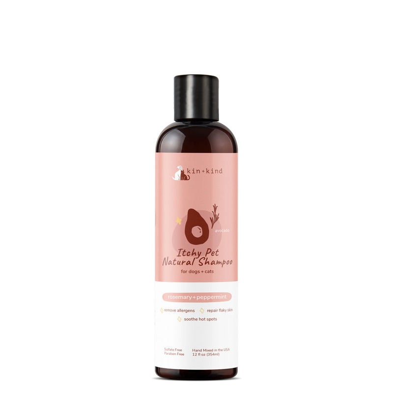 kin+kind Itchy Dog Natural Rosemary Peppermint Shampoo