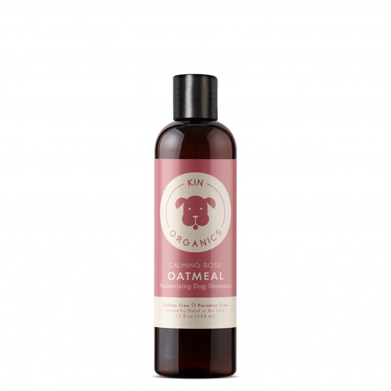 kin+kind Kin Organics Calming Rose Natural Shampoo for Dogs