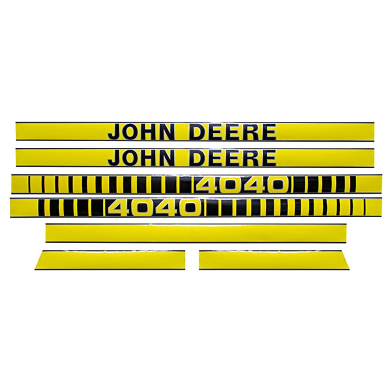 Decal Set for John Deere 4040 Late Mylar