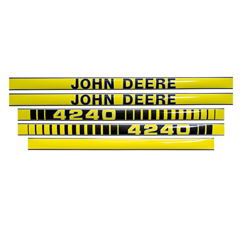 Decal Set for John Deere 4240 Late Mylar