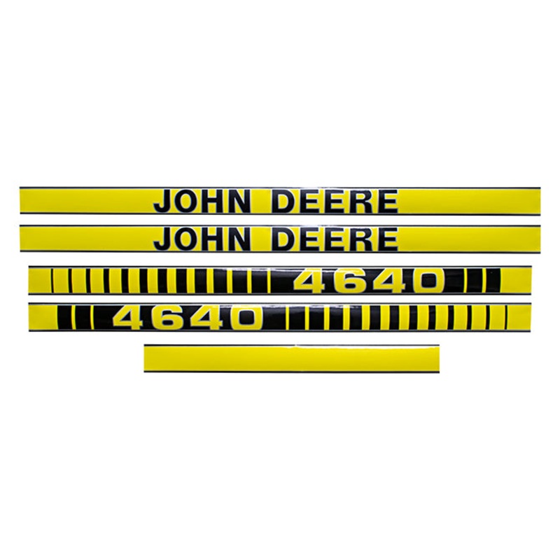 Decal Set for John Deere 4640 Late Mylar