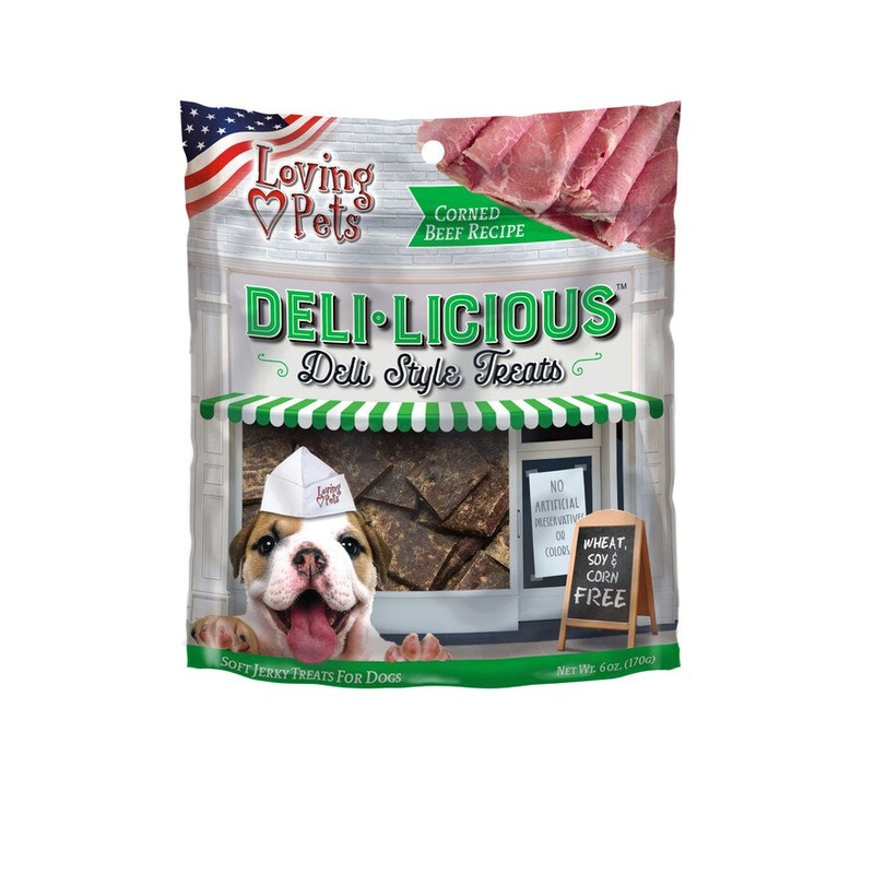 Loving Pets Deli-licious Corned Beef Recipe Dog Treats