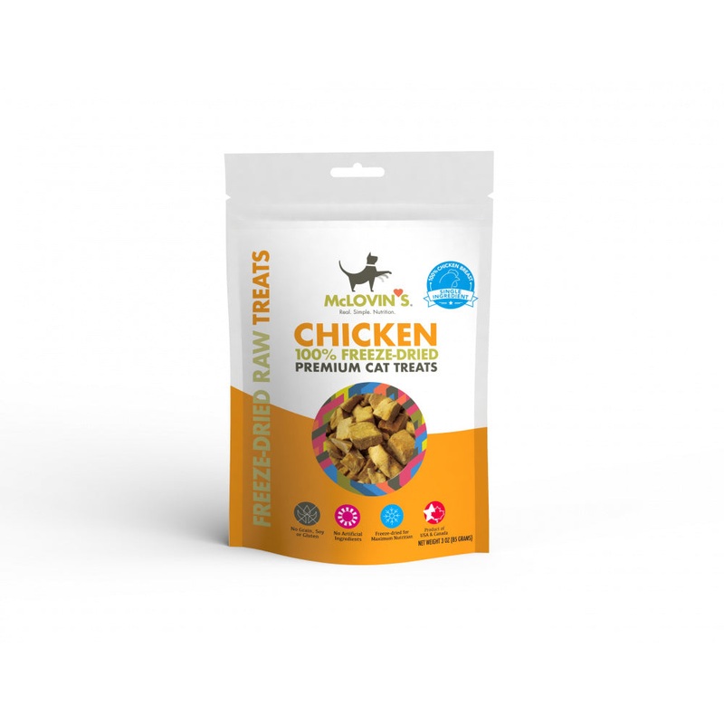 McLovin’s 100% Freeze-Dried Chicken Premium Cat Treats