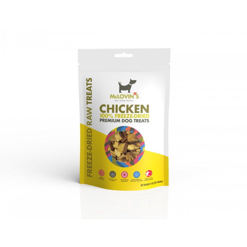 McLovin’s 100% Freeze-Dried Chicken Premium Dog Treats