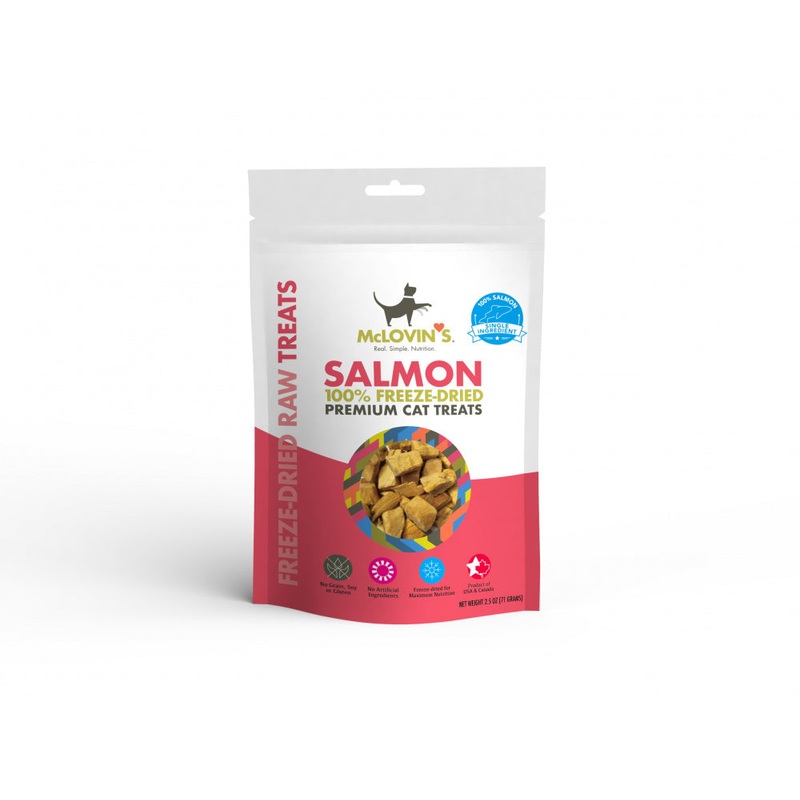 McLovin’s 100% Freeze-Dried Salmon Premium Cat Treats