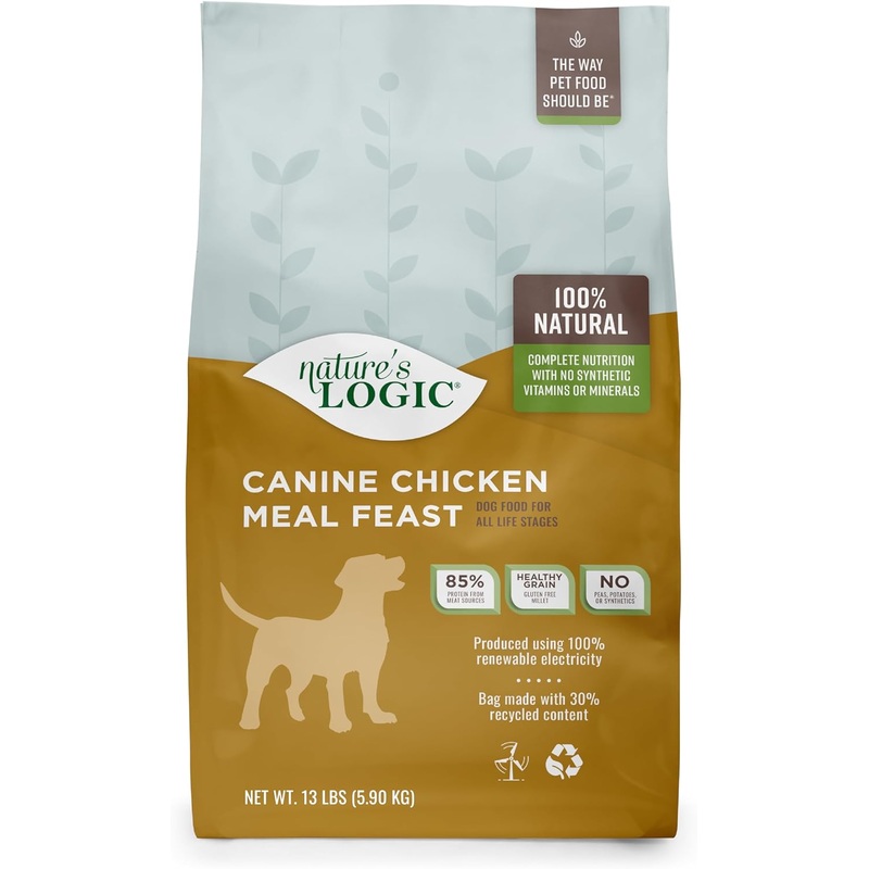 Nature’s Logic Canine Chicken Meal Feast All Life Stages Dry Dog Food