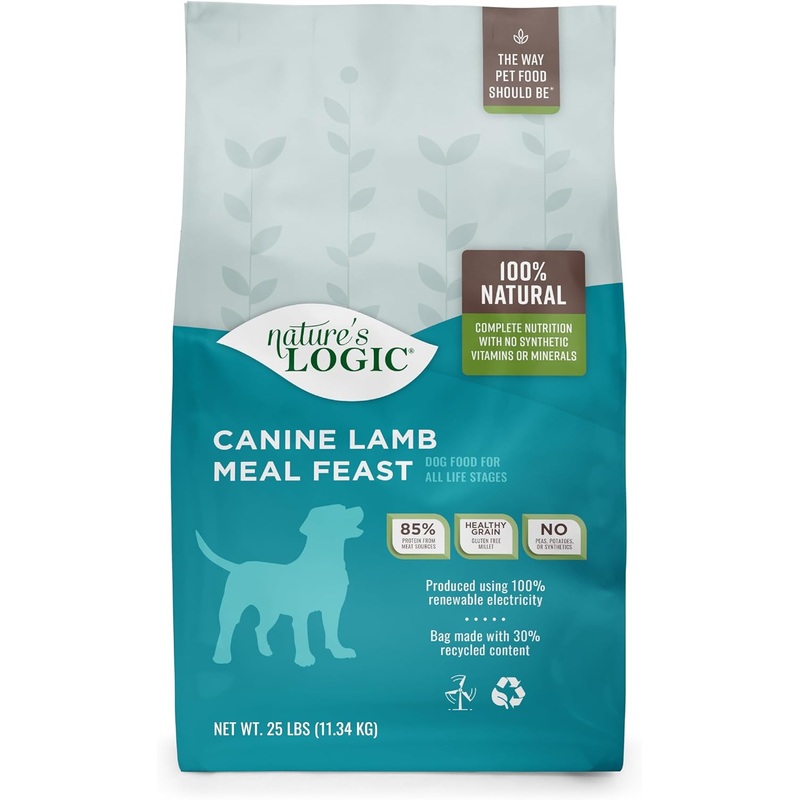 Nature’s Logic Canine Lamb Meal Feast All Life Stages Dry Dog Food