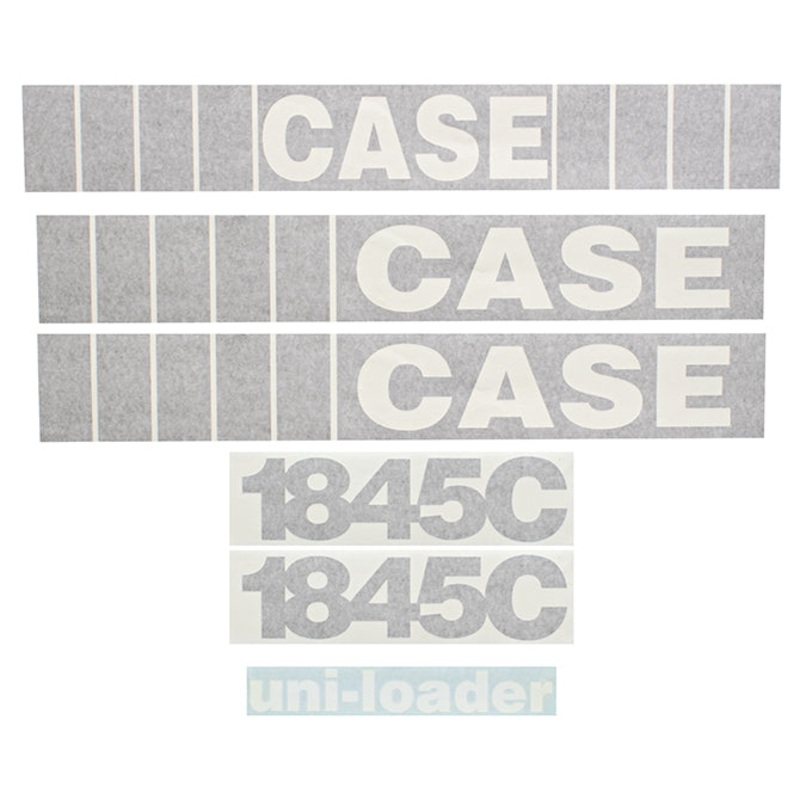 Decal Set for Case 1845C Mylar