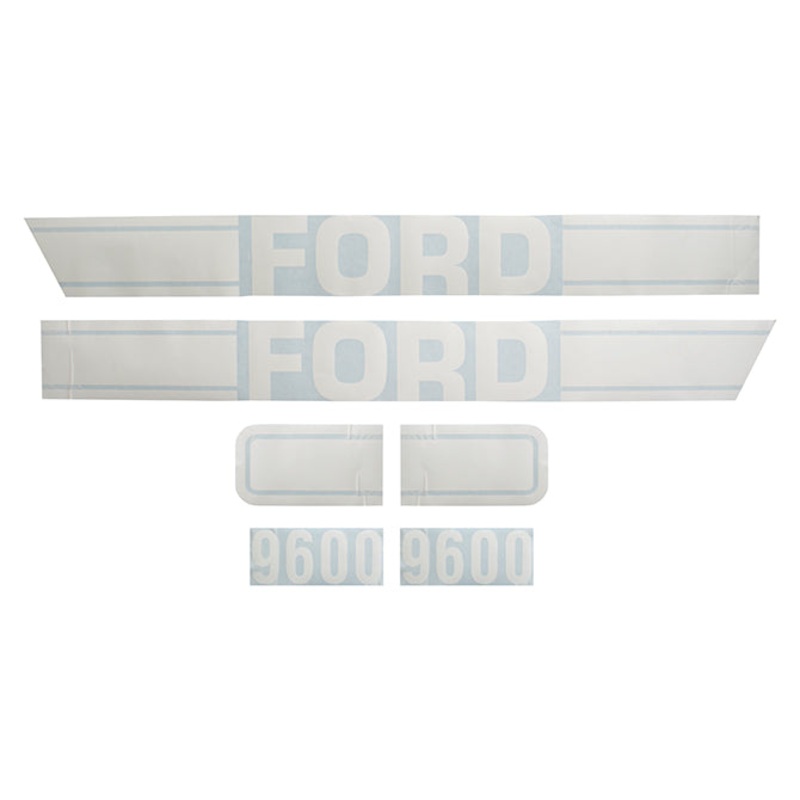 Decal Set for Ford 9600 Mylar – Hood Only
