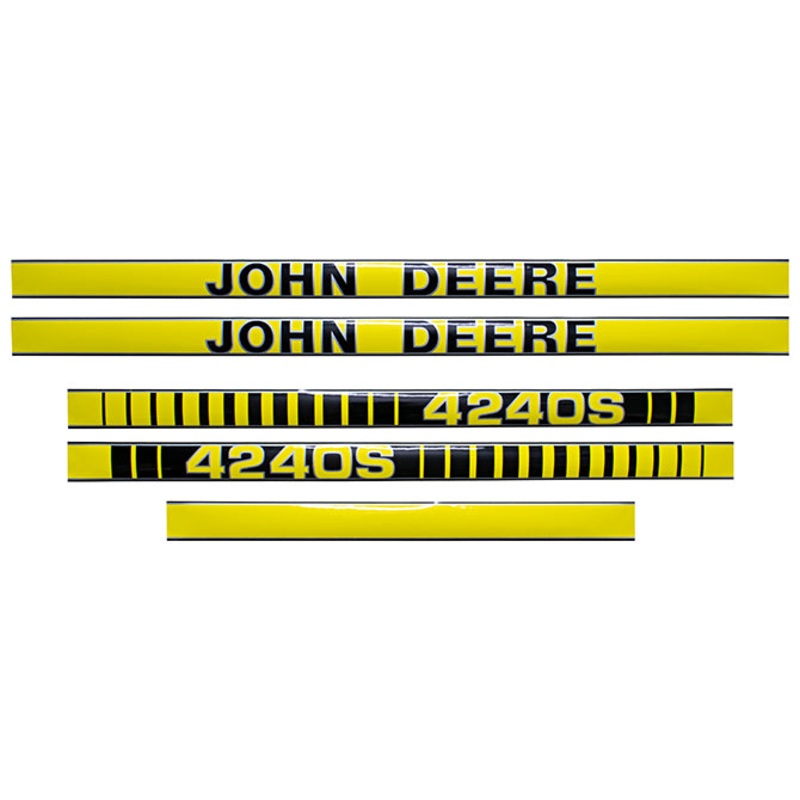 Decal Set for John Deere 4240S Mylar