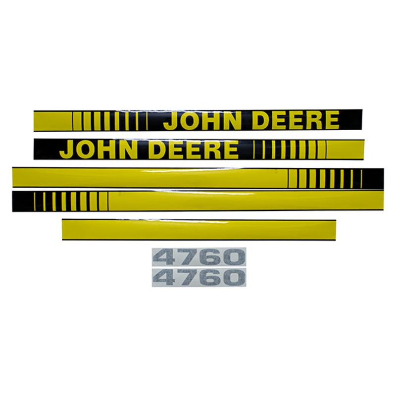 Decal Set for John Deere 4760 Mylar