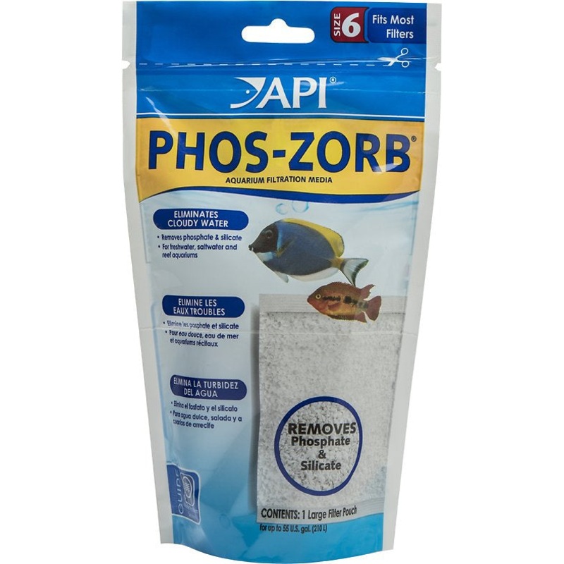 API Phos-Zorb Aquarium Canister Filter Filtration Pouch, Size 6