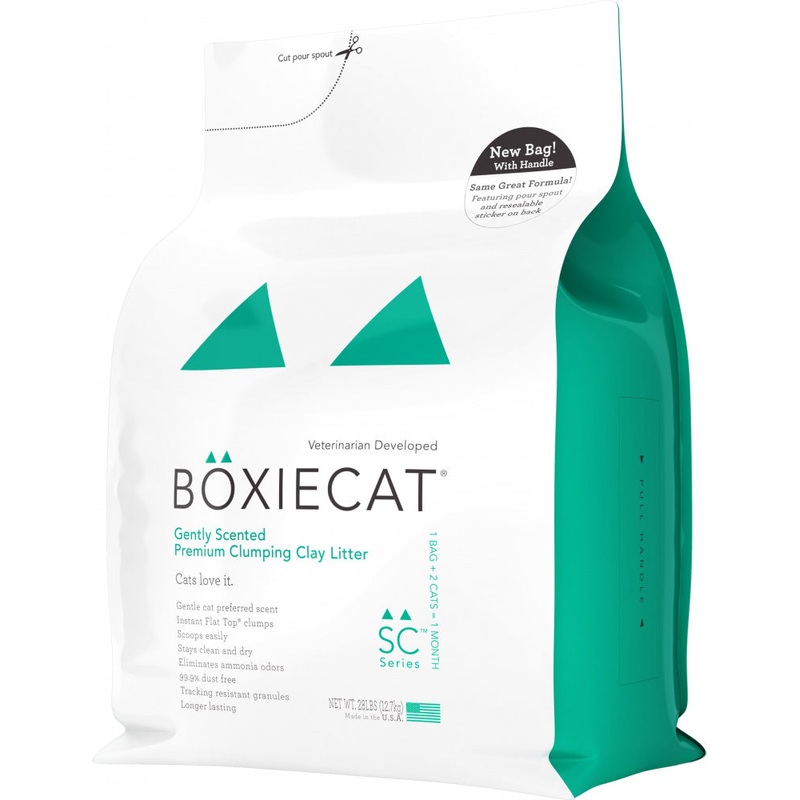 Boxiecat Gently Scented Premium Clumping Clay Litter