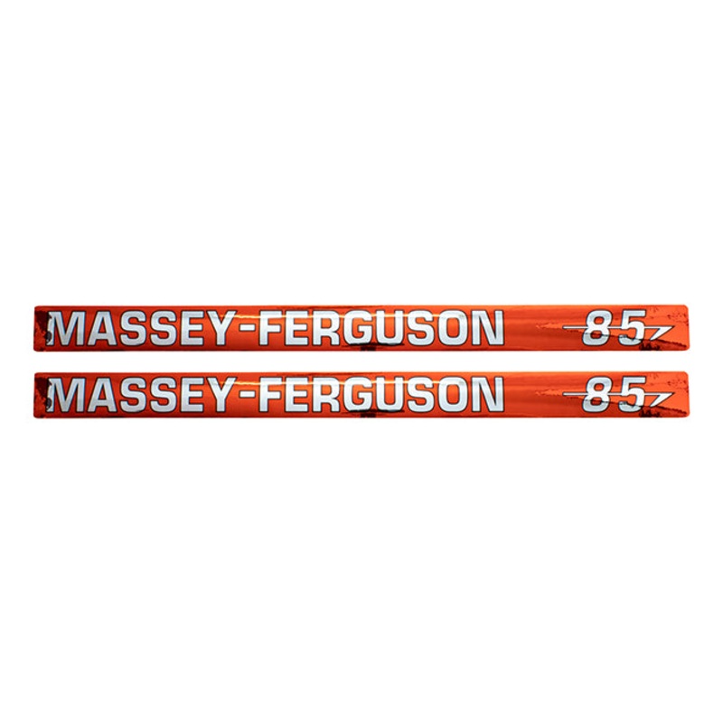 Decal Set for Massey Ferguson 85 Mylar – Hood Only