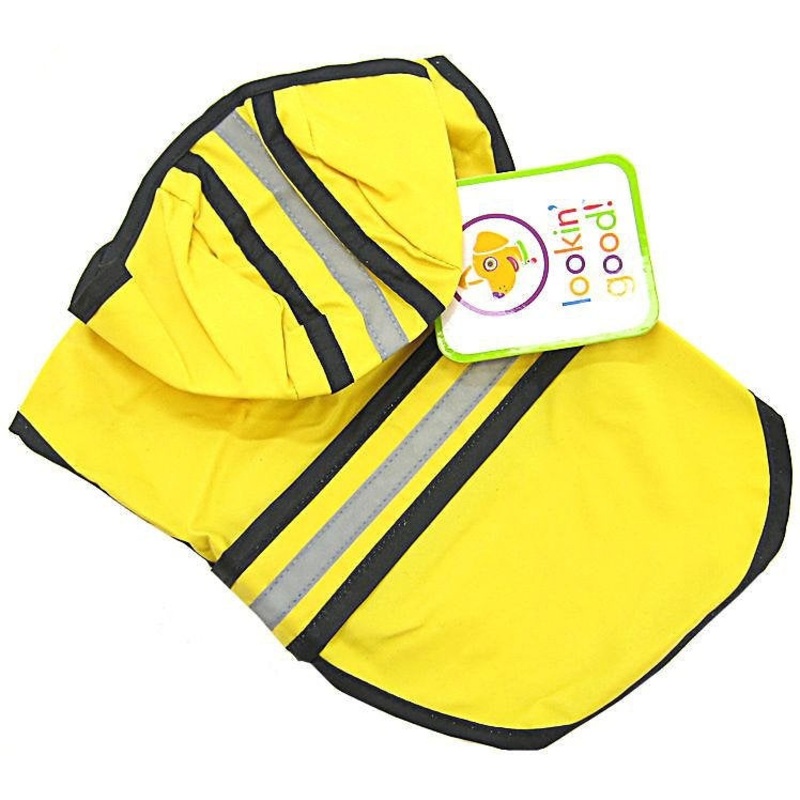 Ethical Pet Fashion Lookin’ Good Rainy Days Slicker Yellow Raincoat