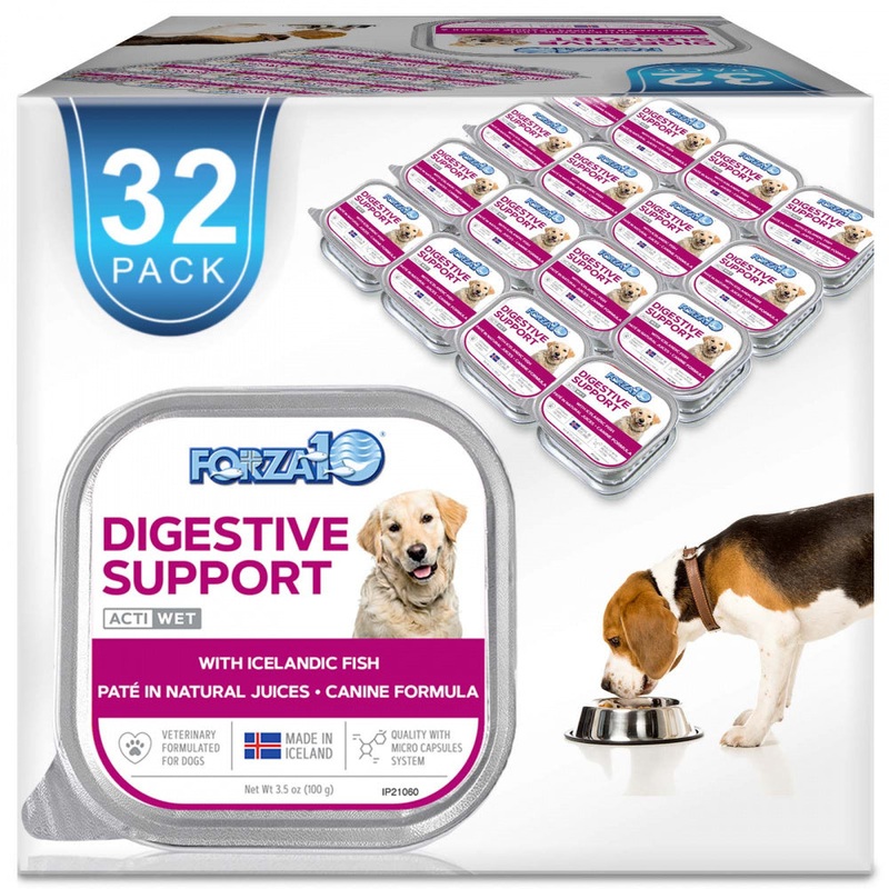 Forza10 Nutraceutic Actiwet Digestive Support Icelandic Fish Recipe Wet Dog Food