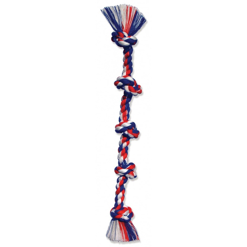 Mammoth Cottonblend 5 Knot Rope Tug Dog Toy