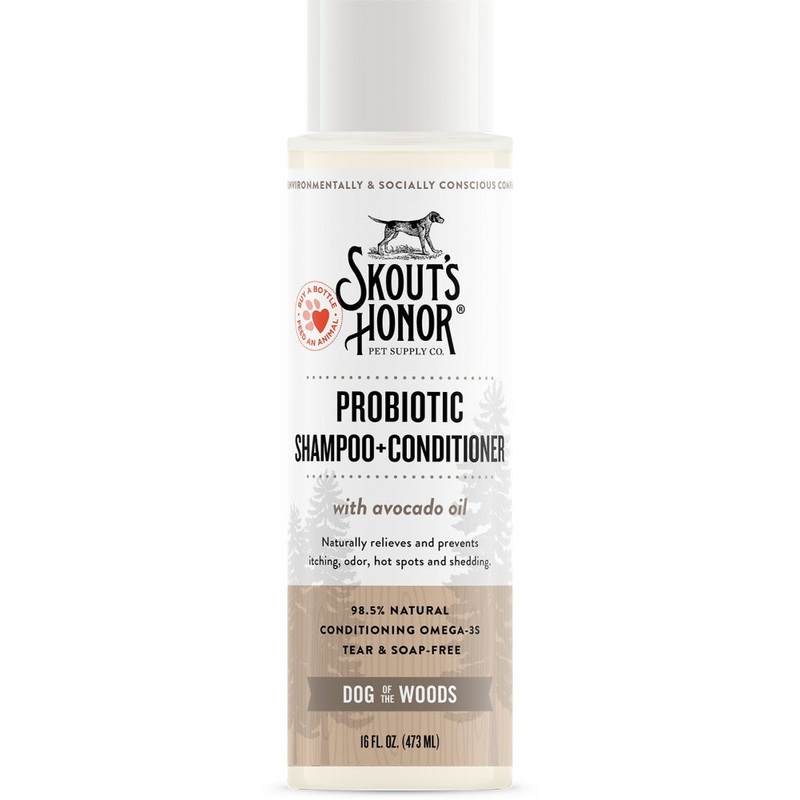 Skouts Honor Probiotic Shampoo Conditioner Dog of the Woods