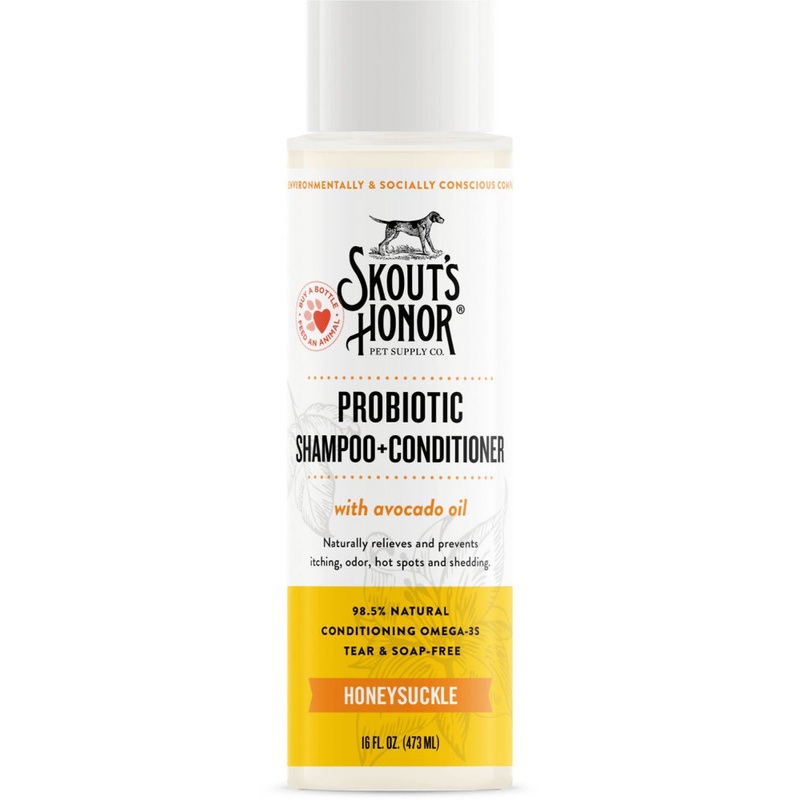 Skouts Honor Probiotic Shampoo Conditioner Honeysuckle