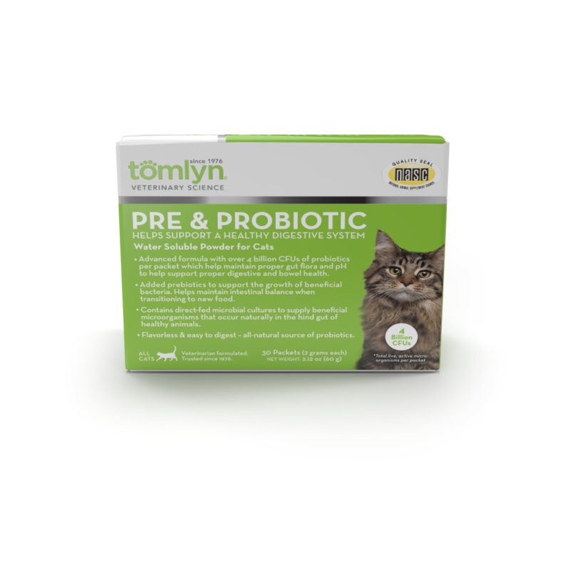 Tomlyn Pre & Probiotic Water Soluble Powder For Cats