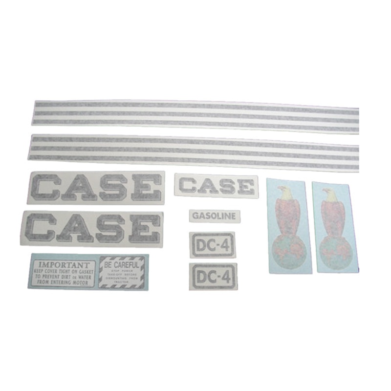 Decal Set for Case DC DC-4 Vinyl