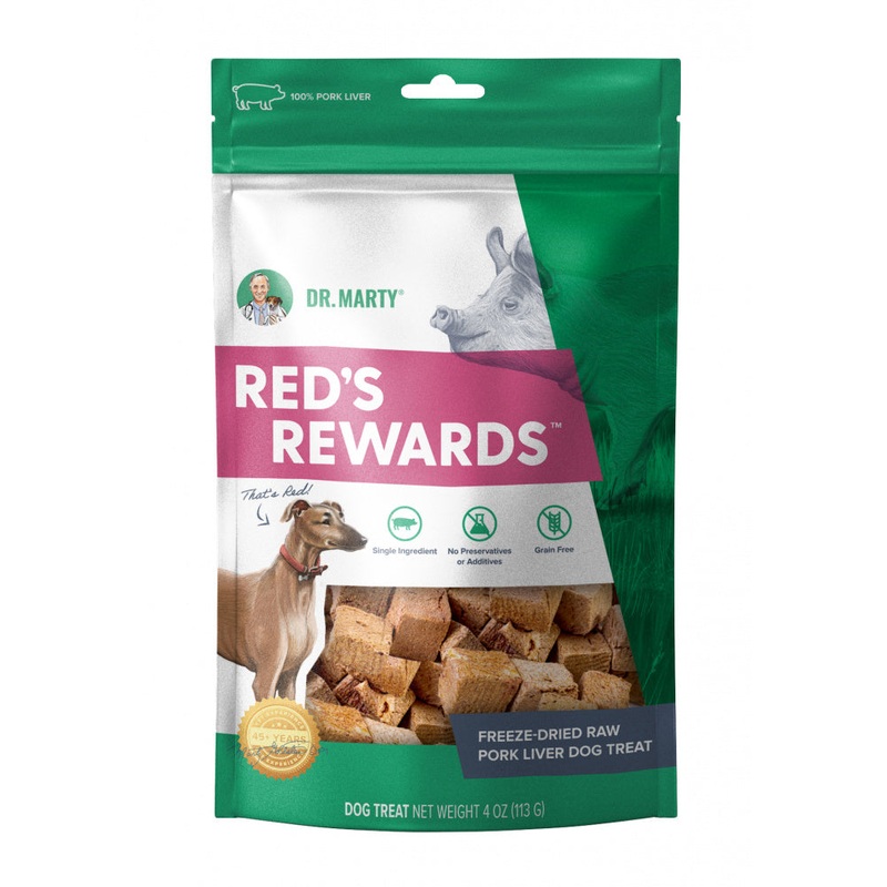 Dr. Marty Reds Rewards Pork Liver Dog Treat
