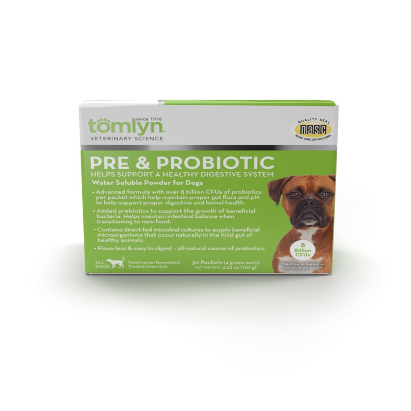 Tomlyn Pre & Probiotic Water Soluble Powder For Dogs