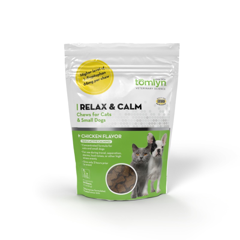 Tomlyn Relax & Calming Chews for Small Dogs & Cats