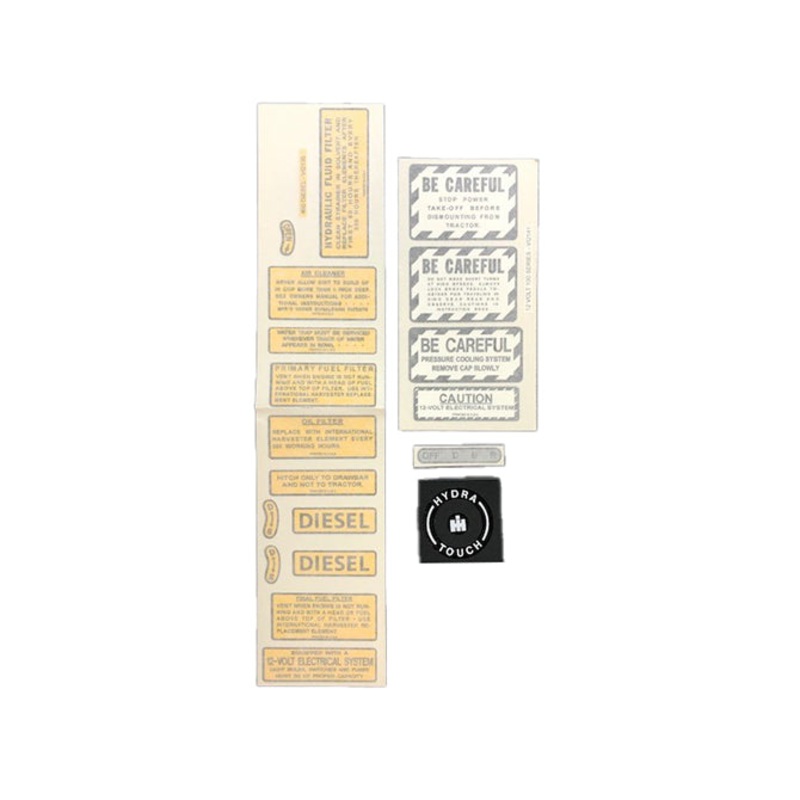 Chassis Decal Set for International / Farmall 460 Diesel Vinyl