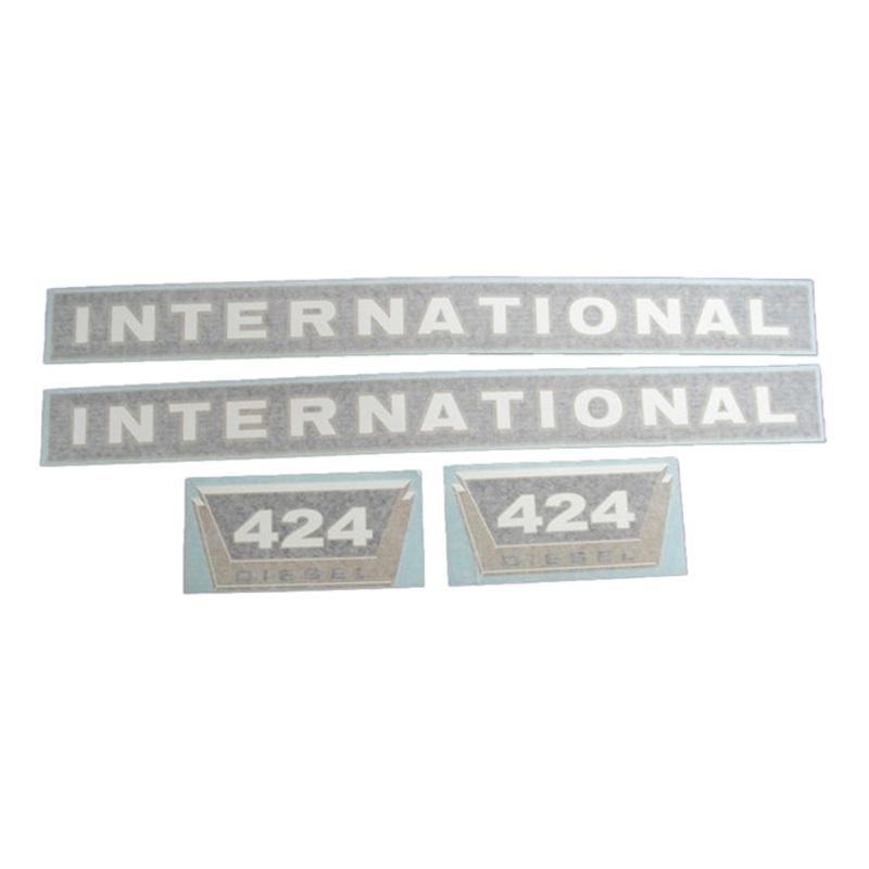 Decal Set for International / Farmall 424 Diesel Vinyl